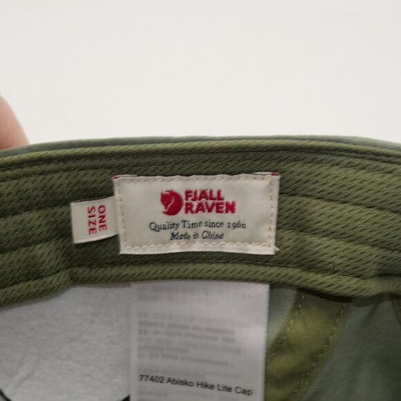 NEW Fjallraven Abisko Lite Hat Cap Jade Green One Size Fits Most  Fast Dry - Picture 8 of 9